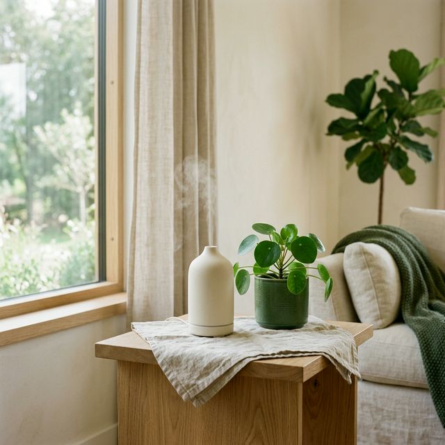 Rodzina z dwójką małych dzieci na spacerze o zachodzie słońca — wellness dla całej rodziny